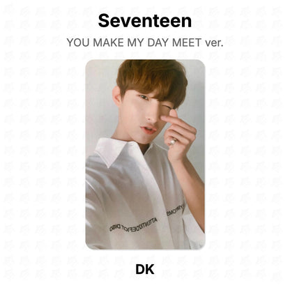 Seventeen YOU MAKE MY DAY MEET ver. Offizielle Photocard