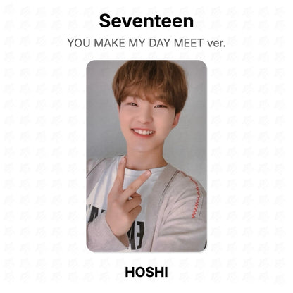 Seventeen YOU MAKE MY DAY MEET ver. Offizielle Photocard