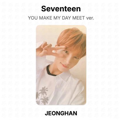 Seventeen YOU MAKE MY DAY MEET ver. Offizielle Photocard