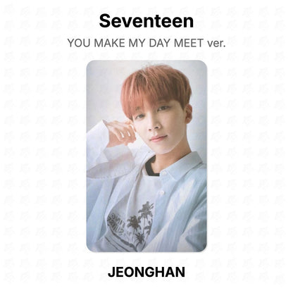 Seventeen YOU MAKE MY DAY MEET ver. Offizielle Photocard