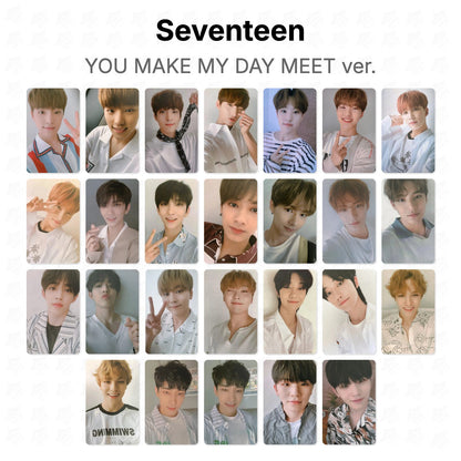 Seventeen YOU MAKE MY DAY MEET ver. Offizielle Photocard