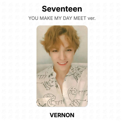 Seventeen YOU MAKE MY DAY MEET ver. Offizielle Photocard