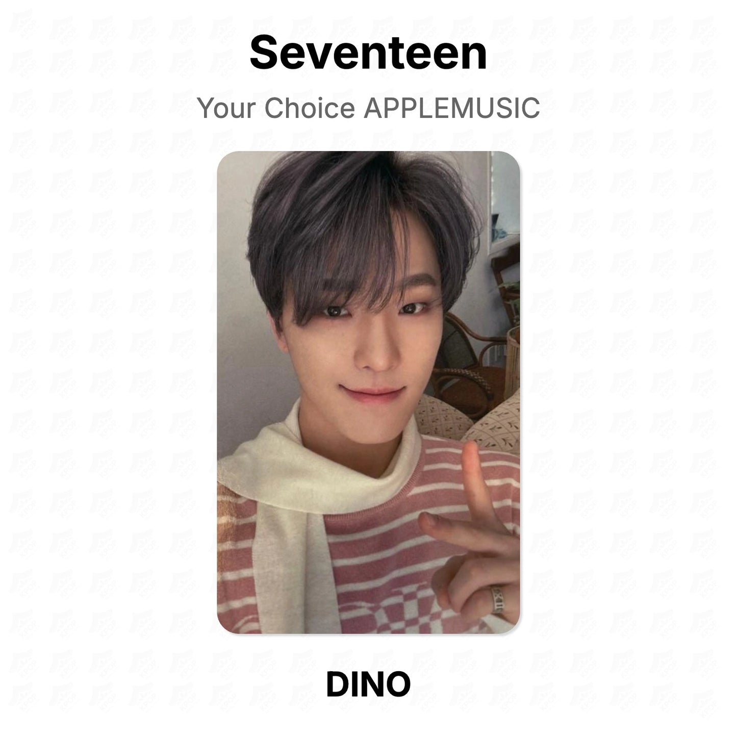 Seventeen Your Choice APPLEMUSIC Official Photocard