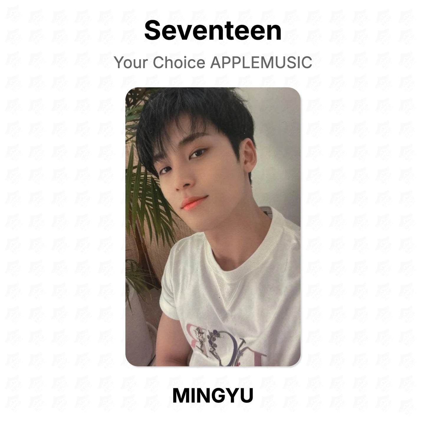 Seventeen Your Choice APPLEMUSIC Official Photocard