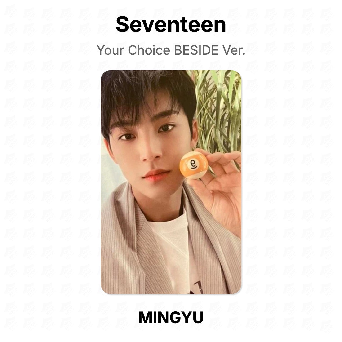 Seventeen Your Choice BESIDE Ver. photocard chính hãng