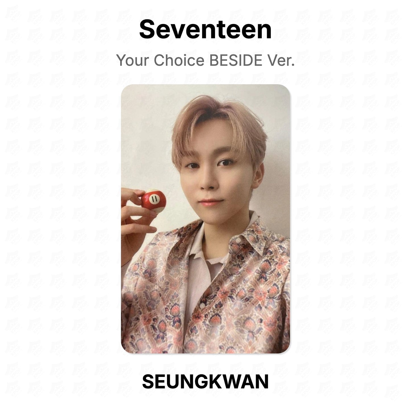 Seventeen Your Choice BESIDE Ver. photocard chính hãng