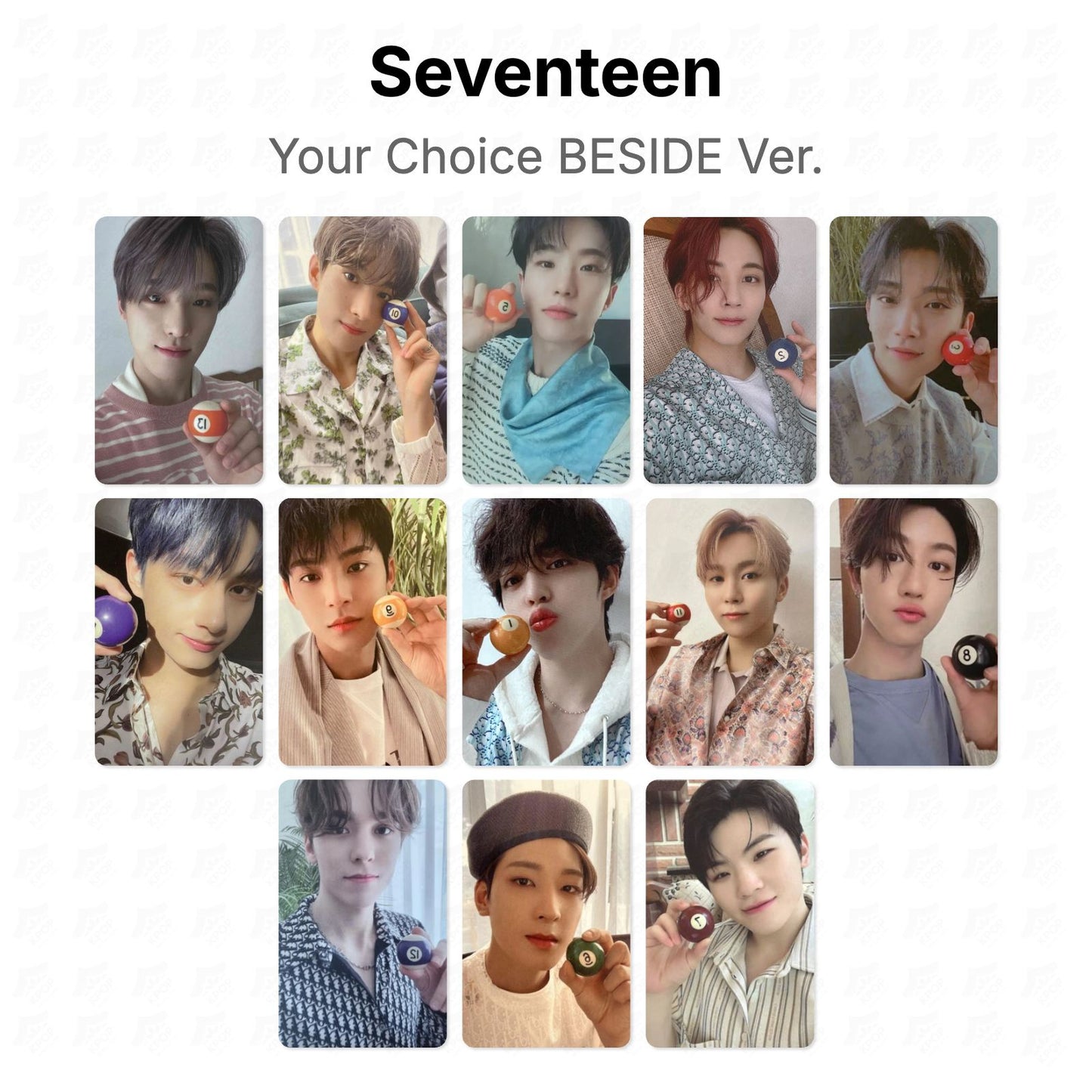 Seventeen Your Choice BESIDE Ver. photocard chính hãng