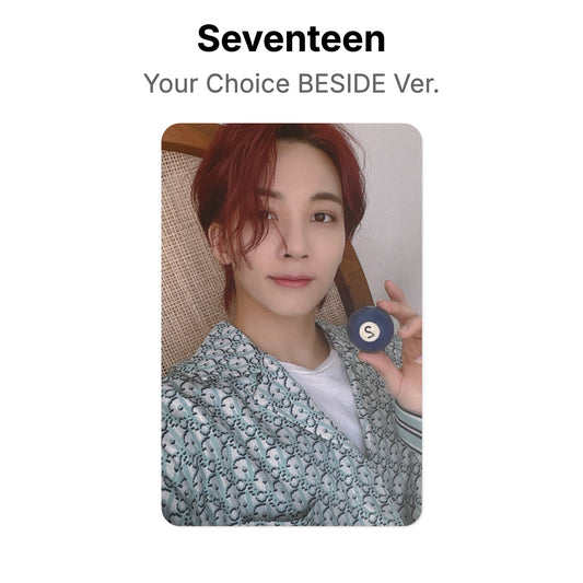 Seventeen Your Choice BESIDE Ver. photocard ufficiale