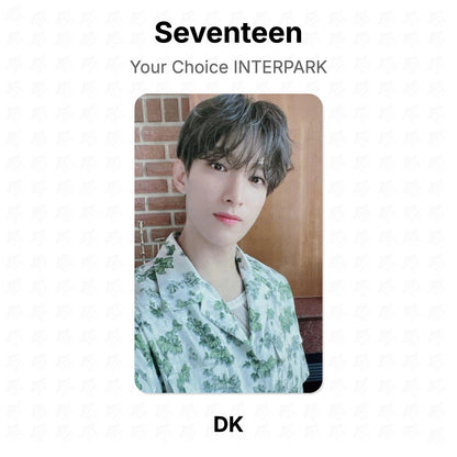 Seventeen Your Choice INTERPARK Official Photocard