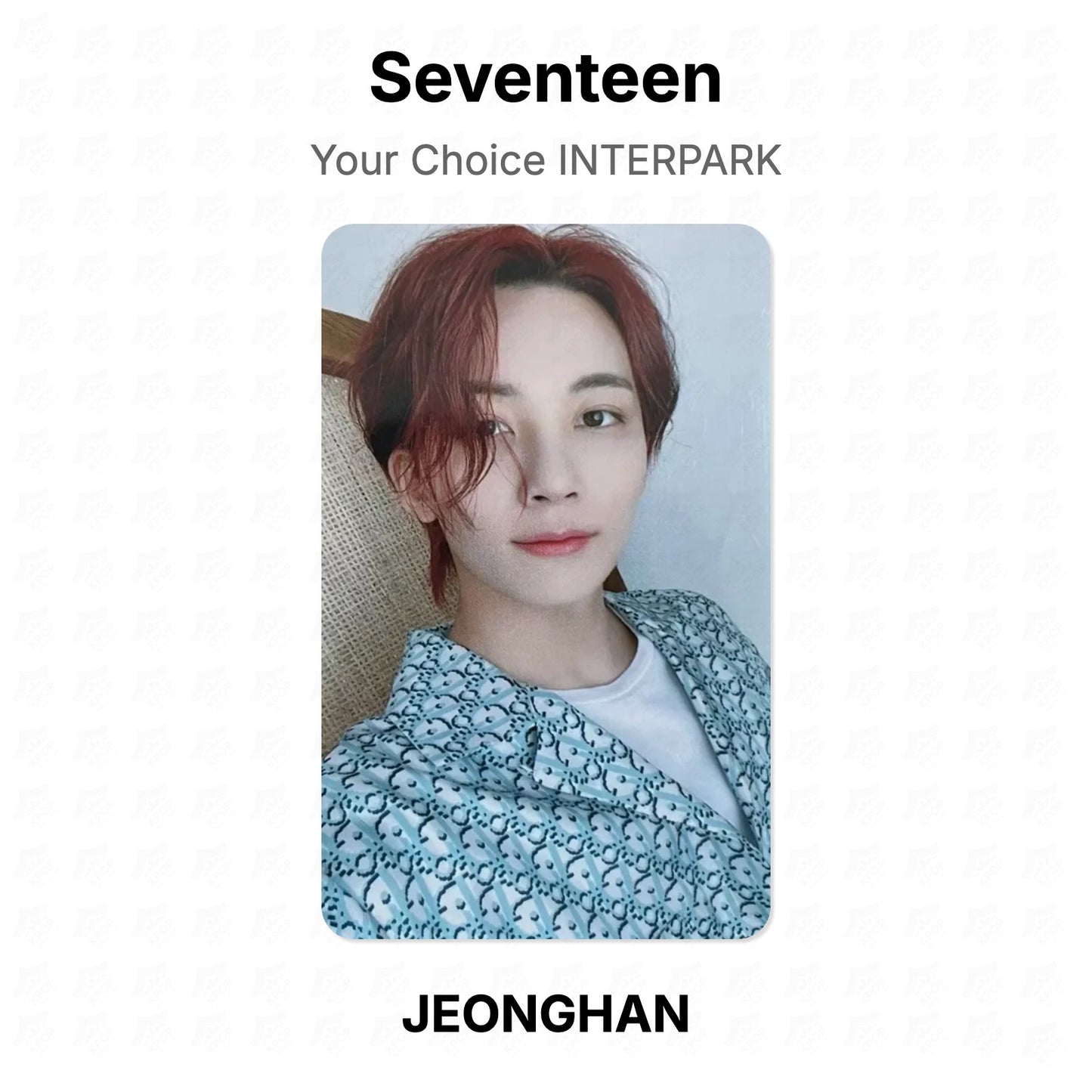 Seventeen Your Choice INTERPARK Official Photocard