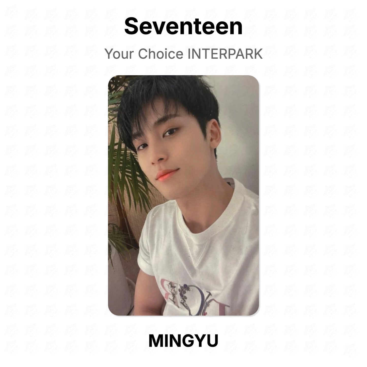 Seventeen Your Choice INTERPARK Official Photocard
