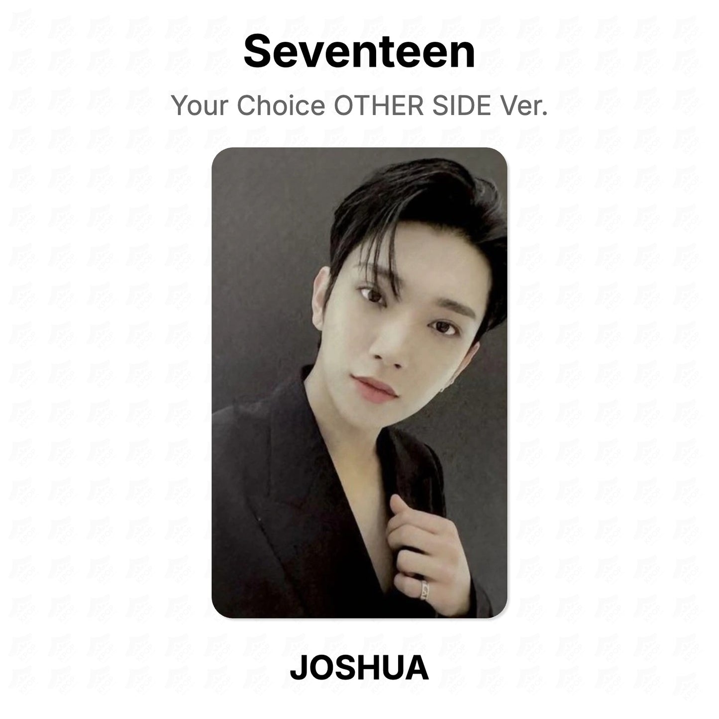 Seventeen Your Choice OTHER SIDE Ver. Official Photocard