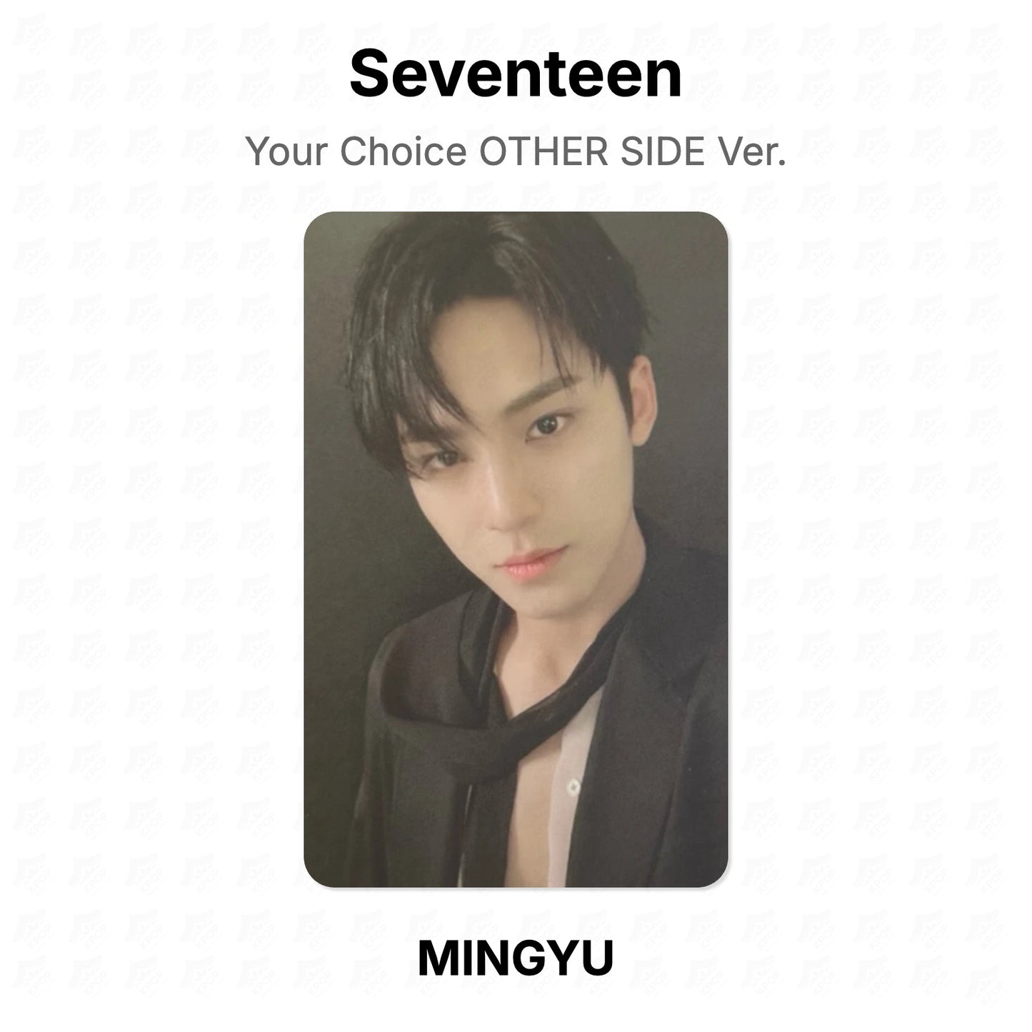Seventeen Your Choice OTHER SIDE Ver. Official Photocard