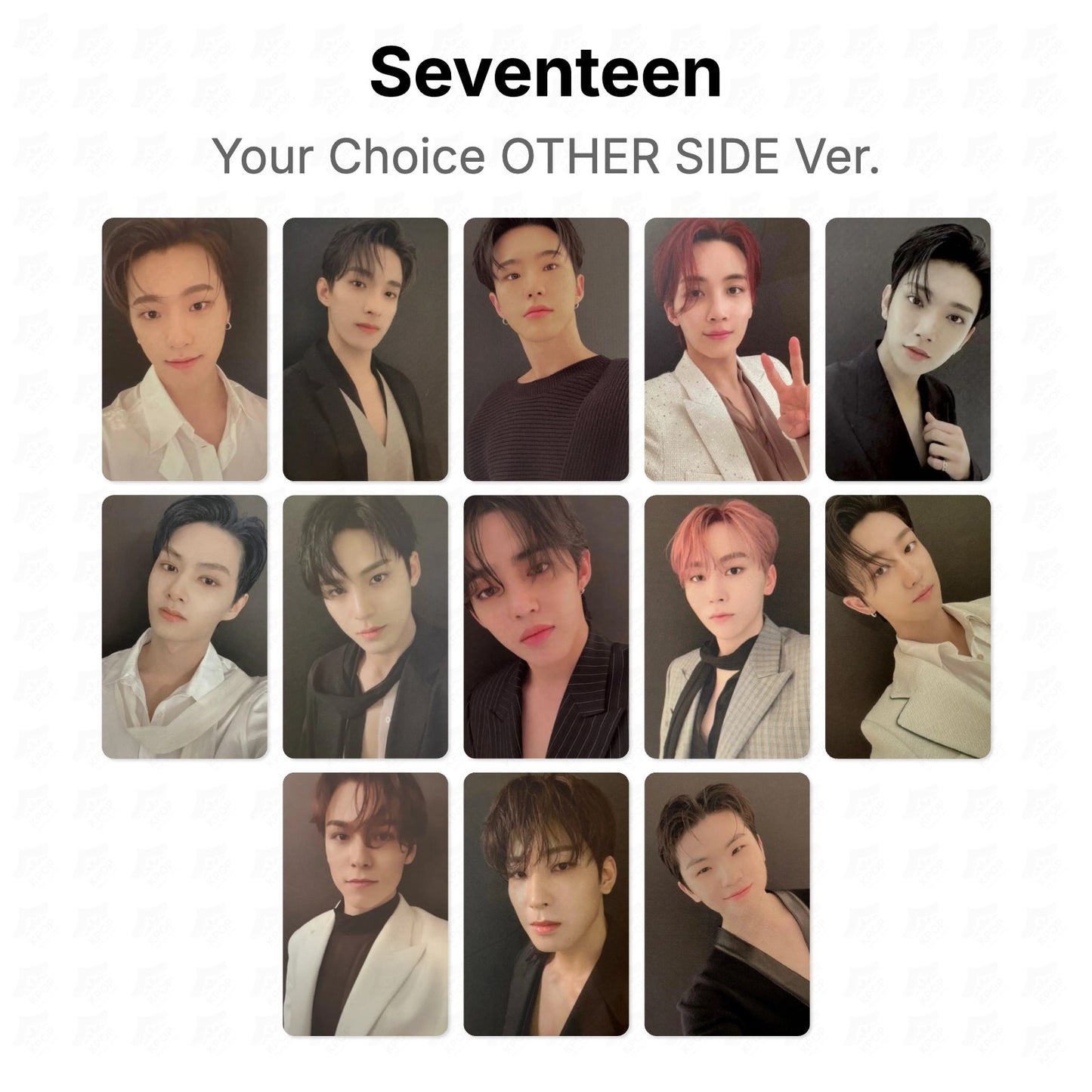 Seventeen Your Choice OTHER SIDE Ver. Official Photocard