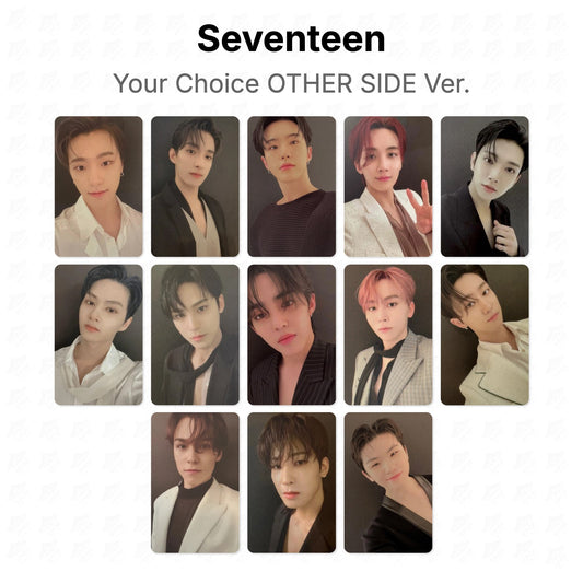 Seventeen Your Choice OTHER SIDE Ver. Official Photocard