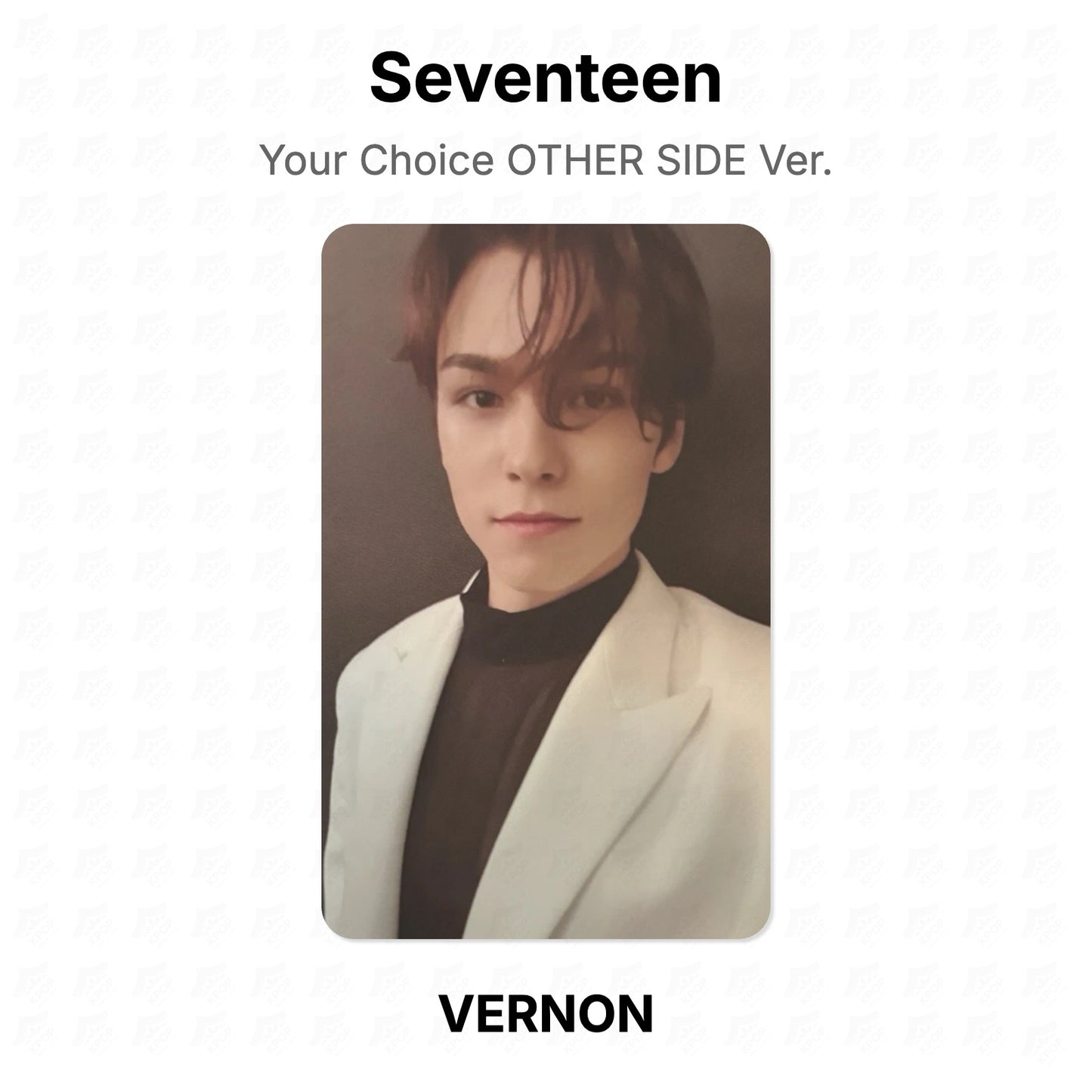 Seventeen Your Choice OTHER SIDE Ver. Official Photocard