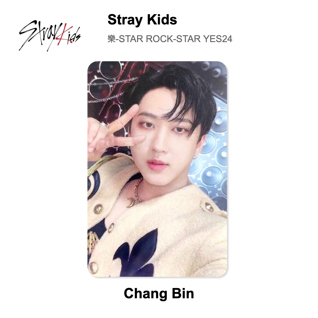 Stray Kids ROCK(樂)-STAR YES24 POB Official Photocard