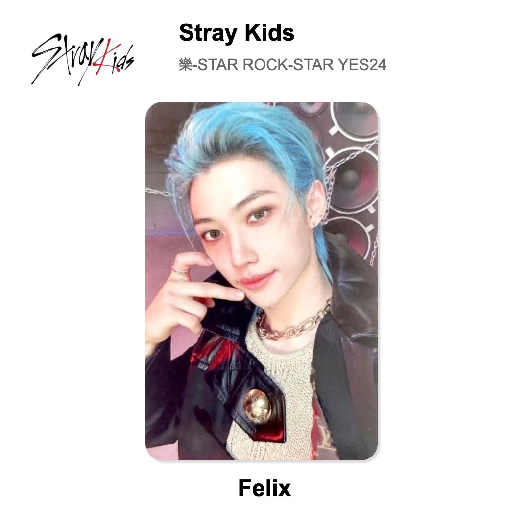 Stray Kids ROCK(樂)-STAR YES24 POB Official Photocard