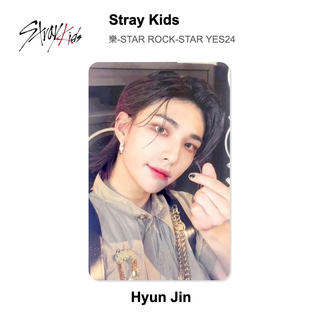 Stray Kids ROCK(樂)-STAR YES24 POB Official Photocard