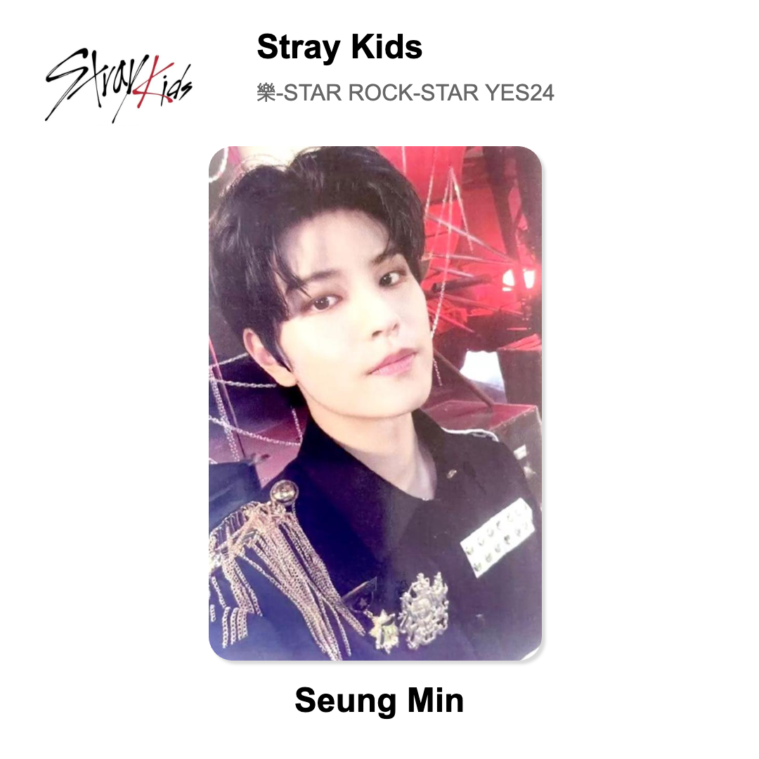 Stray Kids ROCK(樂)-STAR YES24 POB Official Photocard