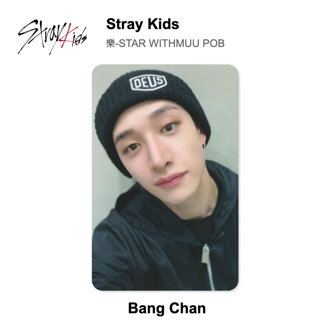 Stray Kids ROCK(樂)-STAR WITHMUU photocard oficial