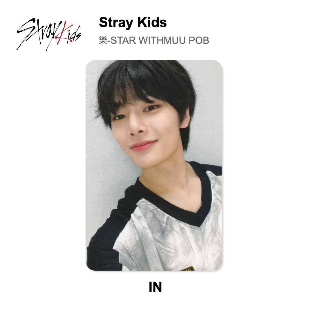 Stray Kids ROCK(樂)-STAR WITHMUU photocard oficial