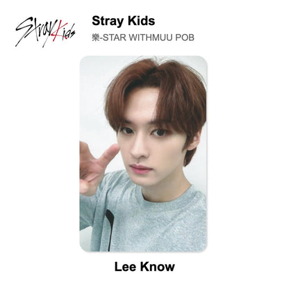 Stray Kids ROCK(樂)-STAR WITHMUU photocard oficial