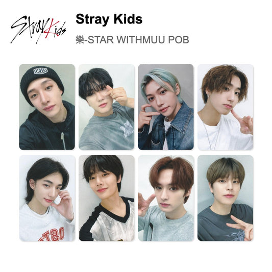 Stray Kids ROCK(樂)-STAR WITHMUU Official Photocard