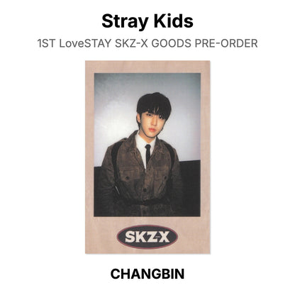 Stray Kids 1ST LoveSTAY SKZ-X GOODS PRE-ORDER Official Photocard