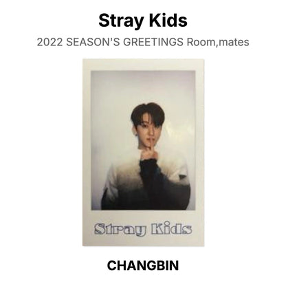 Stray Kids 2022 SEASON'S GREETINGS Room,mates Official Photocard