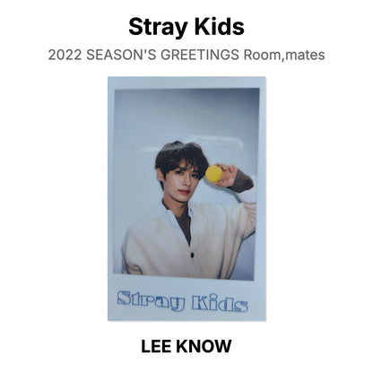 Stray Kids 2022 SEASON'S GREETINGS Room,mates Official Photocard