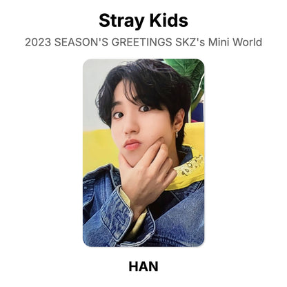 Stray Kids 2023 SEASON'S GREETINGS SKZ's Mini World Official Photocard