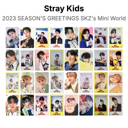 Stray Kids 2023 SEASON'S GREETINGS SKZ's Mini World Official Photocard
