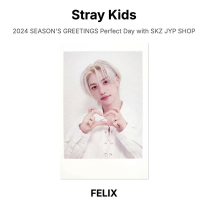 Stray Kids 2024 SEASON'S GREETINGS Perfect Day with SKZ JYP SHOP Official Photocard