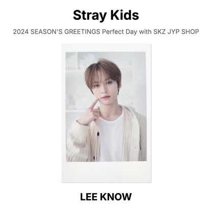Stray Kids 2024 SEASON'S GREETINGS Perfect Day with SKZ JYP SHOP Official Photocard