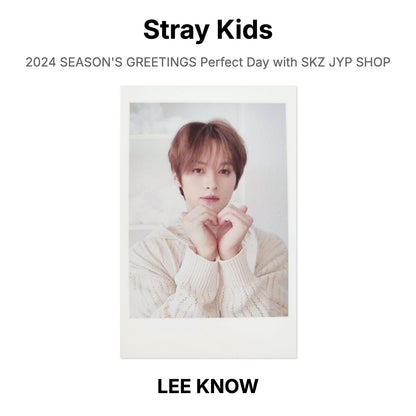 Stray Kids 2024 SEASON'S GREETINGS Perfect Day with SKZ JYP SHOP Official Photocard