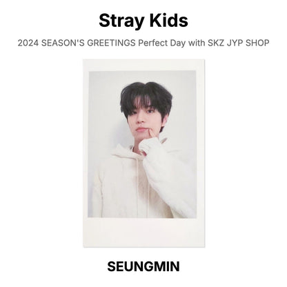 Stray Kids 2024 SEASON'S GREETINGS Perfect Day with SKZ JYP SHOP Official Photocard