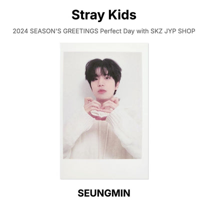 Stray Kids 2024 SEASON'S GREETINGS Perfect Day with SKZ JYP SHOP Official Photocard