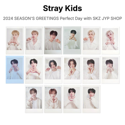 Stray Kids 2024 SEASON'S GREETINGS Perfect Day with SKZ JYP SHOP Official Photocard