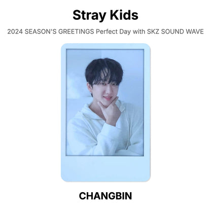 Stray Kids 2024 SEASON'S GREETINGS Perfect Day with SKZ SOUND WAVE Official Photocard