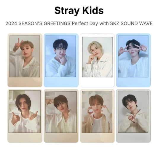 Stray Kids 2024 SEASON'S GREETINGS Perfect Day with SKZ SOUND WAVE Official Photocard