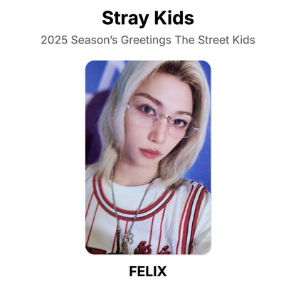 Stray Kids 2025 Season’s Greetings The Street Kids Official Photocard