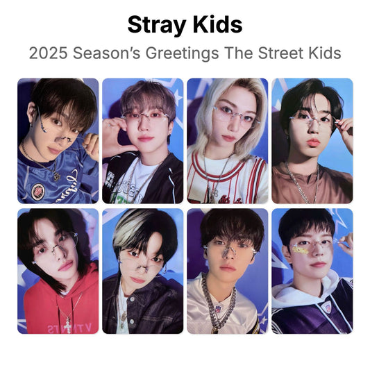 Stray Kids 2025 Season’s Greetings The Street Kids Official Photocard