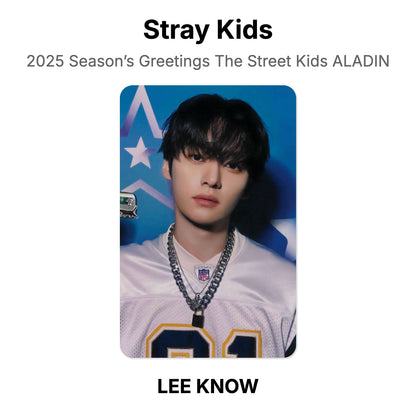 Stray Kids 2025 Season’s Greetings The Street Kids ALADIN Official Photocard