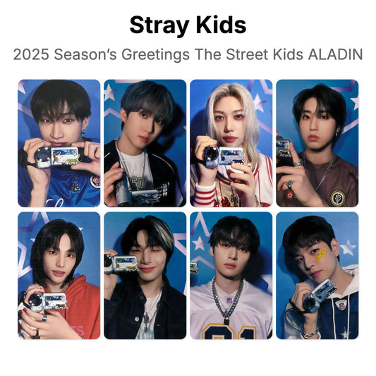 Stray Kids 2025 Season’s Greetings The Street Kids ALADIN Official Photocard