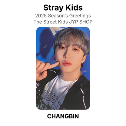 Stray Kids 2025 Season’s Greetings The Street Kids JYP SHOP Official Photocard