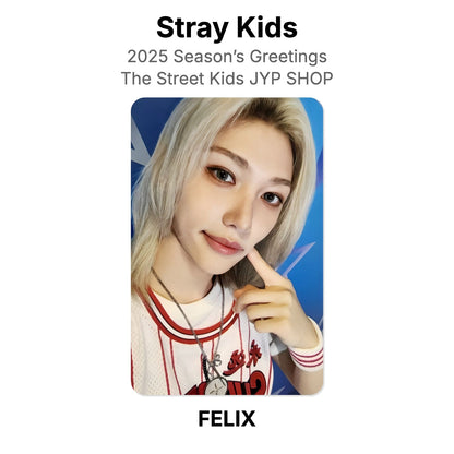 Stray Kids 2025 Season’s Greetings The Street Kids JYP SHOP Official Photocard