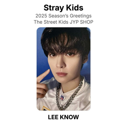 Stray Kids 2025 Season’s Greetings The Street Kids JYP SHOP Official Photocard