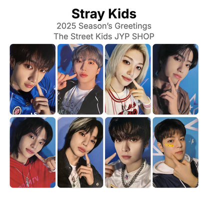 Stray Kids 2025 Season’s Greetings The Street Kids JYP SHOP Official Photocard
