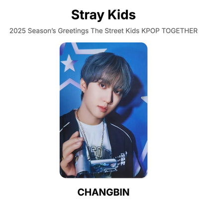 Stray Kids 2025 Season’s Greetings The Street Kids KPOP TOGETHER Official Photocard